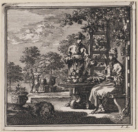 KG 05864
<br/>
De Sinaas Appel..
<br/>
<em>Luyken, Jan (1649-1712)</em>